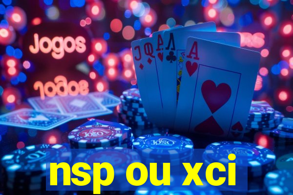 nsp ou xci